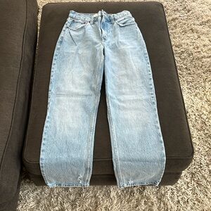 Abercrombie & fitch curve love light wash jeans size 25
